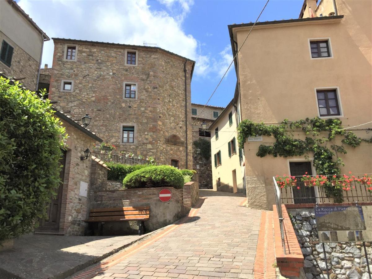La Ginestra - Terrazza Leilighet Orciatico Eksteriør bilde